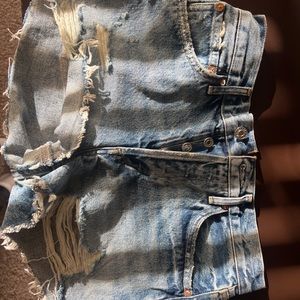 Agolde Jean shorts